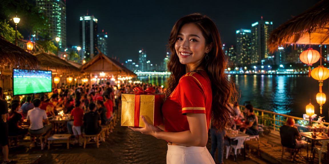 Không khí lễ hội cá cược bóng đá sôi động tại Sài Gòn trên nền tảng fe8bet